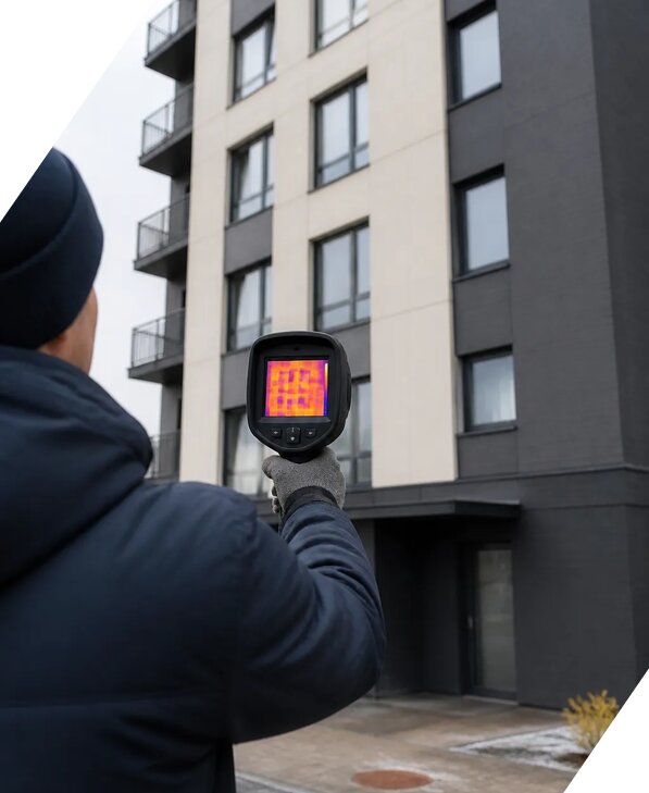 Тепловизионное обследование зданий в Калининграде от 5059 р. | ЭкспертизаРоссия